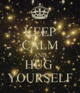 When was the last time you gave yourself a hug?